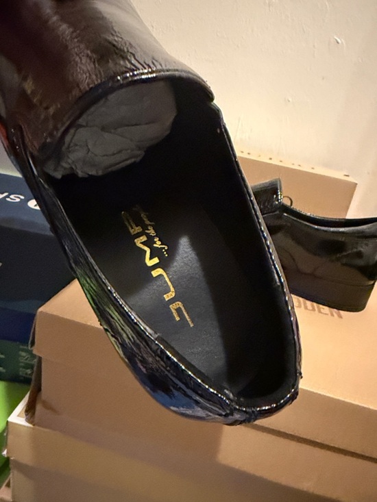 Classic Black Patent Leather Slip-On Loafers main image 4